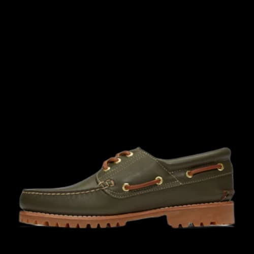 Timberland x Aim Leon Dore Three-Eye Lug Handsewn Boat Shoes 'Grape Leaf'