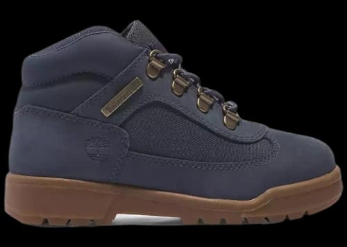 Timberland Field Boot Mid Lace Up Dark Blue Nubuck (GS)