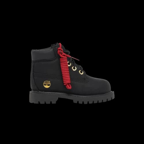 Timberland 6 Inch Premium Waterproof Boot Toddler 'Black Gold'