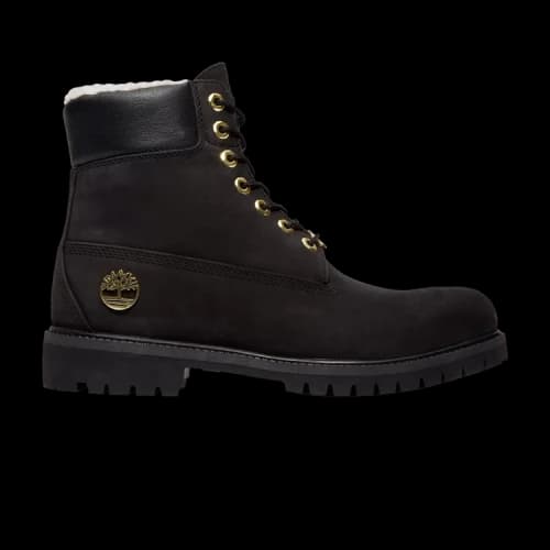Timberland 6 Inch Fleece Lined Waterproof Boot 'Black Gold'
