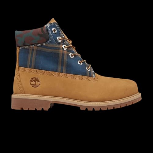 Timberland 6 Inch Heritage Boot Junior 'Camo Plaid - Wheat'