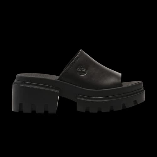 Timberland Everleigh Slide Sandal 'Triple Black' (Women's)