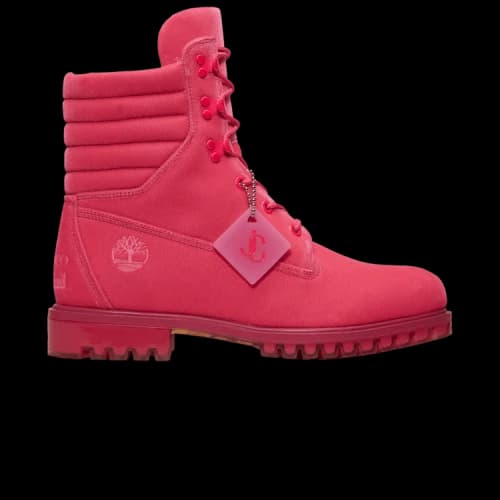 Timberland 6" Puffer Boot Jimmy Choo Medium Pink