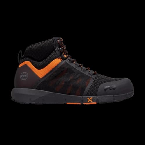 Timberland Radius Composite Toe Work Sneaker 'Black Orange'