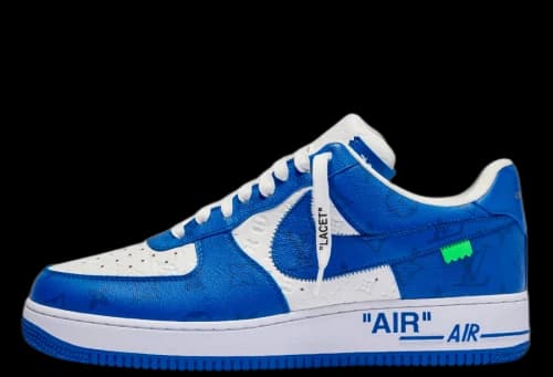 Air Force 1 x Louis Vuitton Low By Virgil Abloh White Blue (2022)