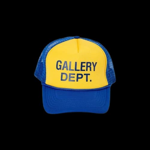 Gallery Dept. GD Logo Trucker 'Yellow/Navy'