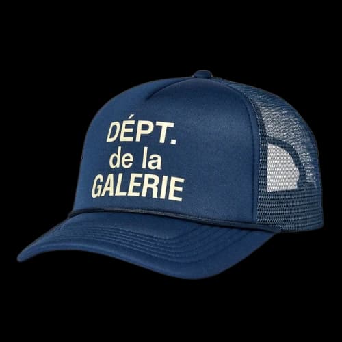 Gallery Dept. French Logo Trucker Hat Navy