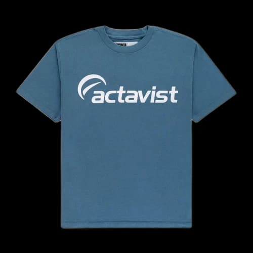 Sp5der Actavist Tee 'Dusty Blue'