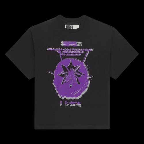 Sp5der France Blur Tee 'Black'