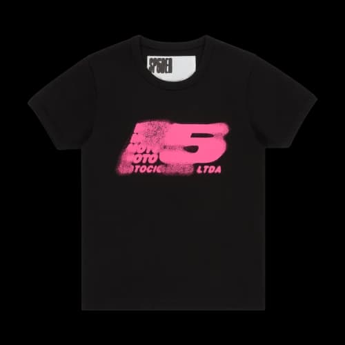 Sp5der Moto 5 Baby Tee Black