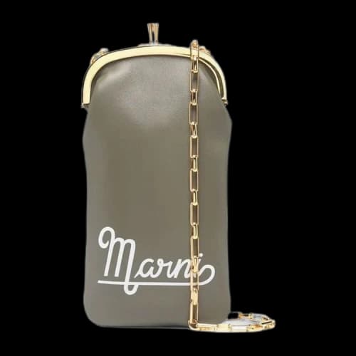 Marni Phone Case With Strap 'Black'