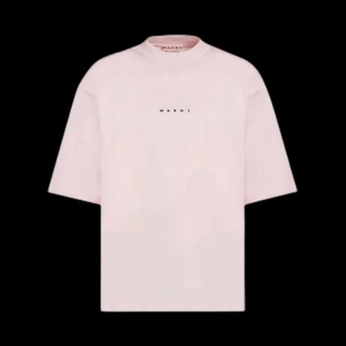 Marni Logo T-Shirt 'Pink'