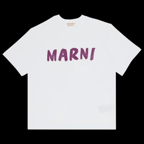 Marni T-Shirt 'Lily White'