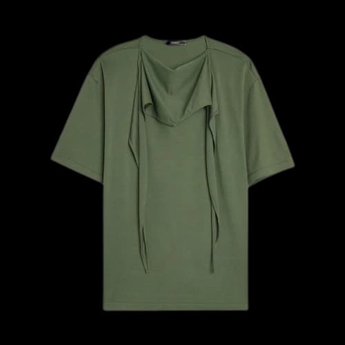 Lemaire Foulard T-Shirt 'Smoky Green'