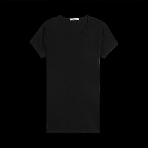 Lemaire Fitted T-Shirt 'Black'
