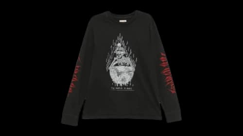 Gallery Dept. The World Is Ours L/S Shirt Vintage Black