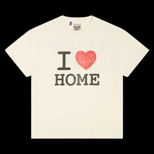 Gallery Dept. I Love Home Tee 'Light Archival White'