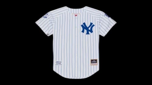 Jay-Z Blueprint x Mitchell & Ness x New York Yankees Jersey White