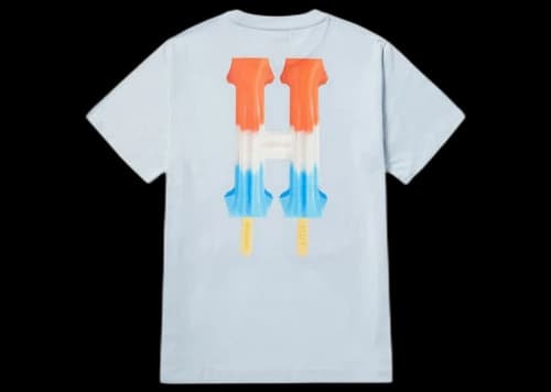 HUF x Ice Cream Spacepop Tee Light Blue