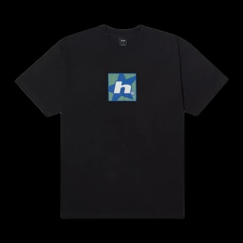 HUF H Star Short-Sleeve Tee 'Black'