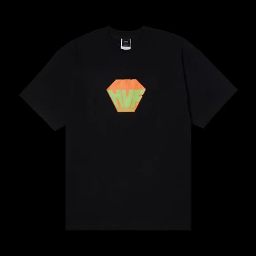 HUF Big Block Short-Sleeve Tee 'Black'