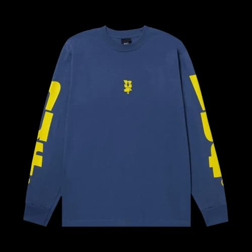HUF Megablast Long-Sleeve Tee 'Court Blue'