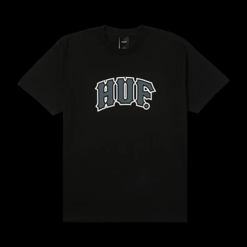 HUF Classic Arch Short-Sleeve Tee 'Black'