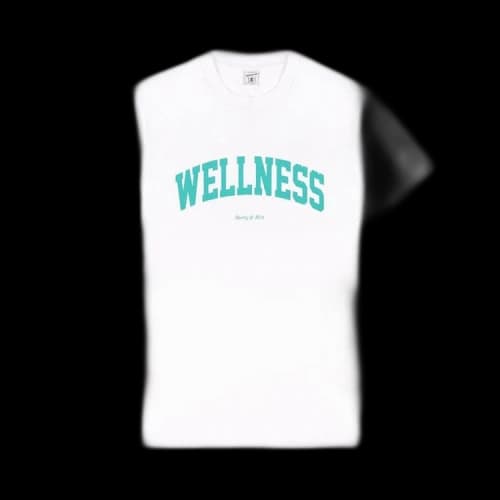 Sporty & Rich Wellness Ivy T-Shirt 'White'