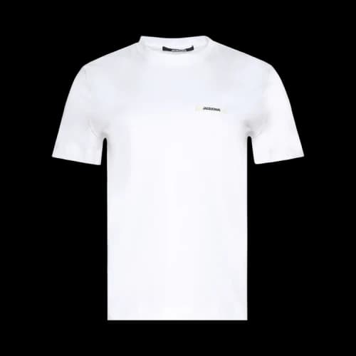 Jacquemus Le T-Shirt Gros Grain 'White'