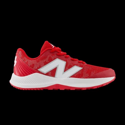 New Balance FuelCell Trainer v7 TF Big Kid Wide 'Team Red Optic White'