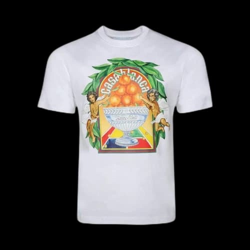 Casablanca Triomphe D'Orange T-Shirt 'White'