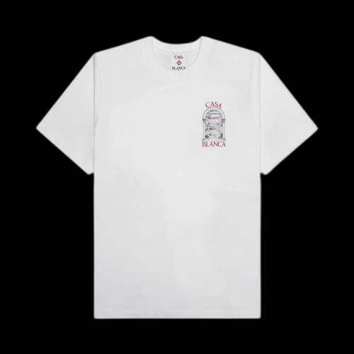 Casablanca Le Passage Printed T-Shirt 'White'