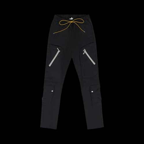 Rhude Twill Tape Cargo Pants 'Black'