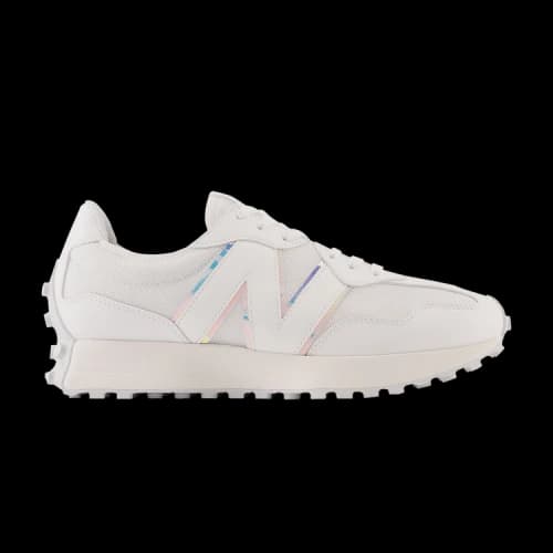 New Balance 327 White Grey Iridescent