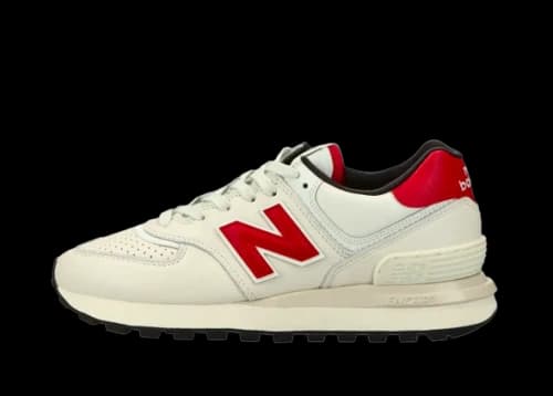 New Balance 574 Legacy Angora Crimson