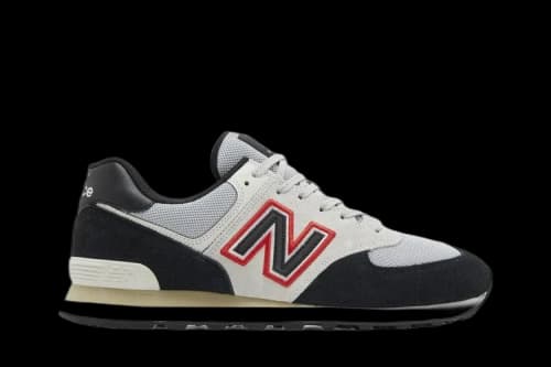 New Balance 574 Black Red
