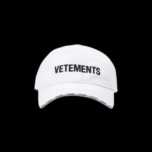 Vetements Classic Logo Cap 'White'