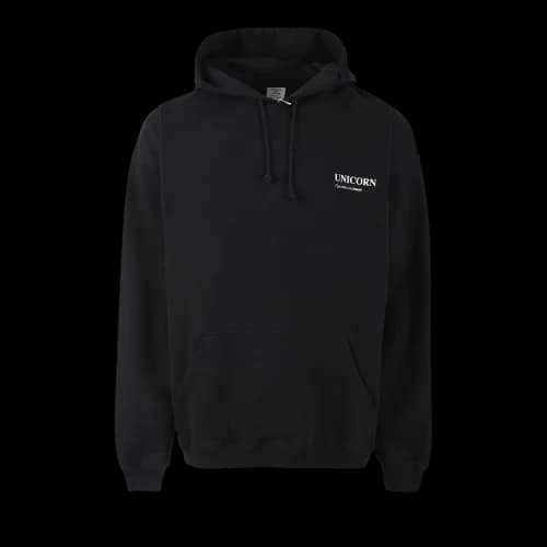Vetements Ipo/Trade Unicorn Definition Hoodie 'Black'