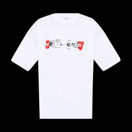 Vetements Mixed Logo T-Shirt 'White'