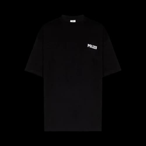 Vetements Polizei T-Shirt 'Black'