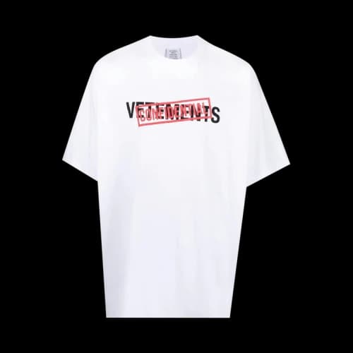 Vetements Confidential Logo T-Shirt 'White'