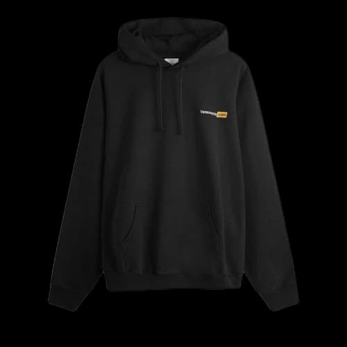 Vetements XXX Logo Hoodie 'Black'