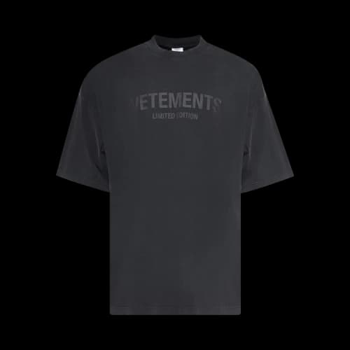 Vetements Limited Edition Logo T-Shirt 'Black'