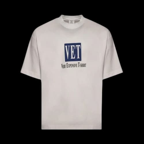 Vetements Vet Cropped Cropped Boxy T-Shirt 'White'