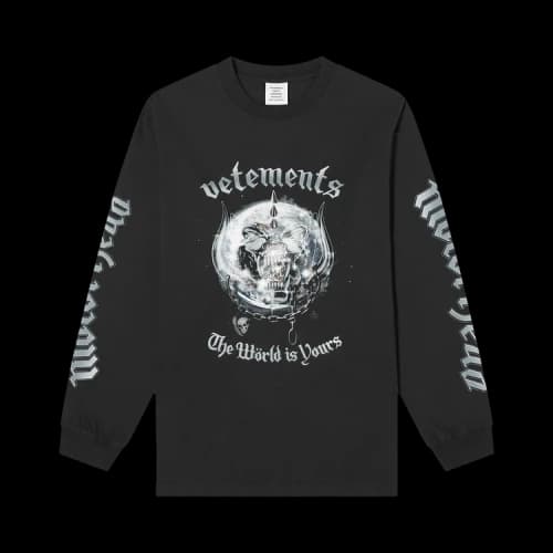 Vetements x The World Motorhead Longsleeve 'Black'