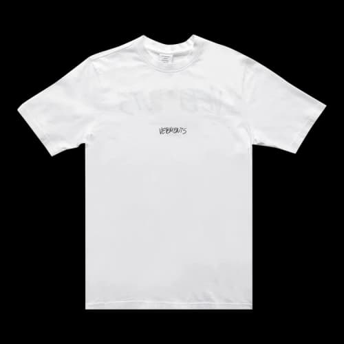 Vetements Written Logo T-Shirt 'White'