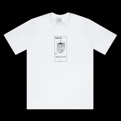 Vetements Love Is... Fashion T-Shirt 'White'