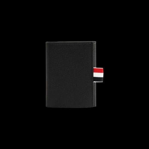 Thom Browne Snap Trifold Wallet 'Black'