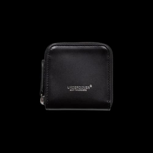 Undercover Logo Zip Up Wallet 'Black'