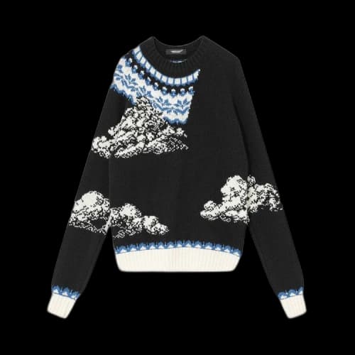 Undercover Back Detailed Sweater 'Black'